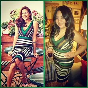 Eva Mendes Sheath dress